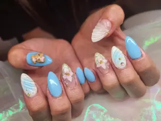 ネイル 💜bora .のネイルデザイン