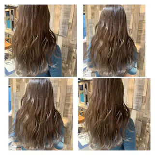 ロング カラー 髪質改善艶髪 ℍ𝔸ℝ𝕌𝕂𝔸のヘアスタイル