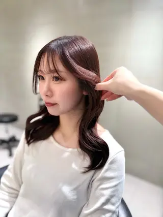 ミディアム ハイトーン特化🤍/ 韓国ボブ / ハルナのヘアスタイル