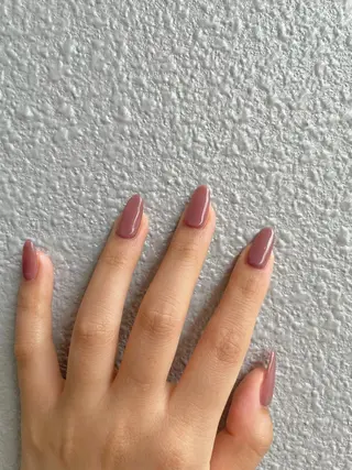 ロング カラー ヘアアレンジ キッズ ネイル マツエク・マツパ 福田 加奈のネイルデザイン