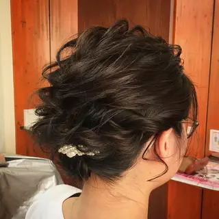 ショート ヘアアレンジ ✨🌿大人可愛い愛さ れhair🌿✨松本のヘアスタイル