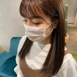 ロング カラー ヘアアレンジ XENA表参道 MIKUのヘアスタイル