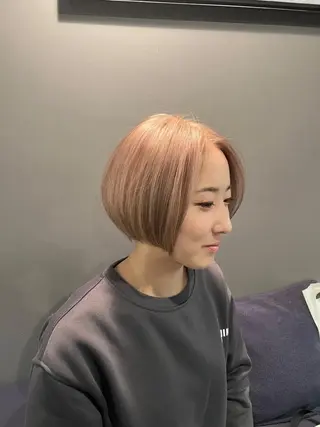 ショート カラー NERO 松井 隆人のヘアスタイル