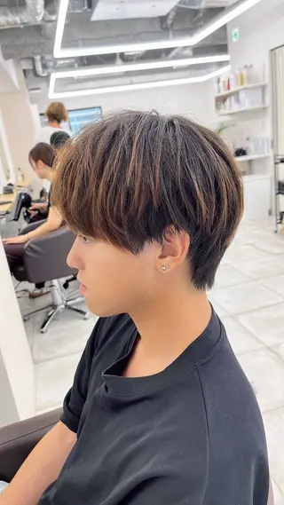 ショート パーマ メンズ 🏆メンズヘア特化 🥇代表りんぺーのヘアスタイル