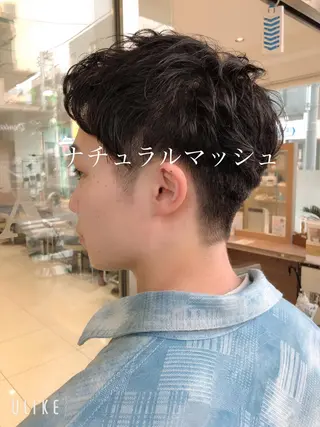 ショート パーマ ヘアアレンジ メンズ メンズパーマ特化/ KAORU/店長のヘアスタイル
