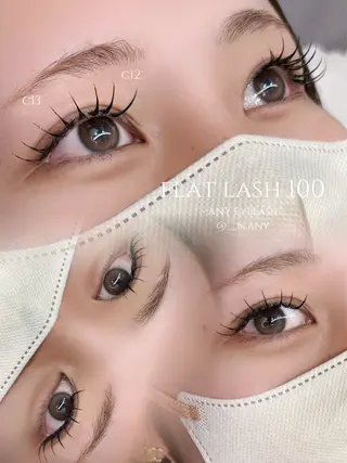 マツエク・マツパ ANY 🩶 Nanakoのマツエク・マツパデザイン