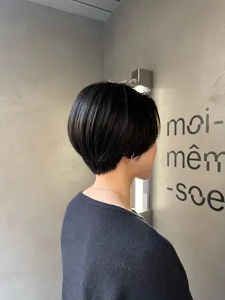ショート moi-meme.soe所属・タナカ リナのヘアスタイル