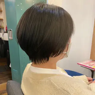 ショート 丸岡 美穂のヘアスタイル