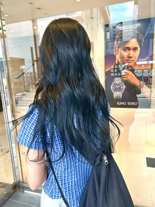 ロング 合庭 柚のヘアスタイル