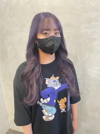 カラー MaisonHALU 松浦光咲のヘアスタイル