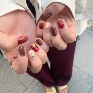 ネイル 山藤 萌永のネイルデザイン