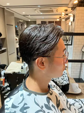 メンズ BARBER SHOP 涼所属・岡村 海のヘアスタイル