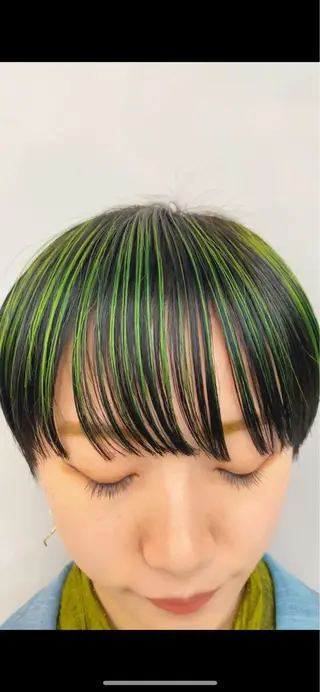 ショート カラー 🎨ショートの神様 /神評価🎨原田公祐のヘアスタイル