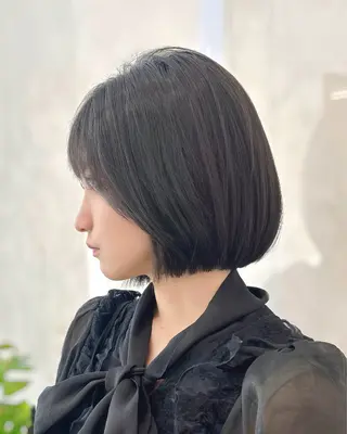 ショート 韓国顔まわり/前髪 /レイヤー/いつきのヘアスタイル