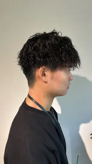 メンズ 鶴舞/透明感/リア ライズ/ いっとぅーのヘアスタイル