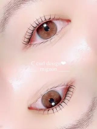 マツエク・マツパ mignon /sakuraのマツエク・マツパデザイン