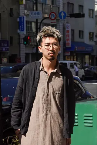 ショート カラー メンズ メンズカット/パーマ /ユアサシュンスケのヘアスタイル