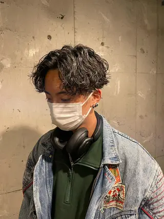 パーマ メンズ 艶髪/透明感🪽 DISCO🪽のヘアスタイル