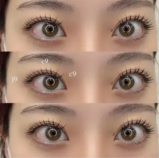 マツエク・マツパ mila ⏾ conのマツエク・マツパデザイン