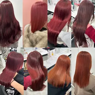 ロング カラー 履歴修正屋さん／ ブロンド／ホワイトのヘアスタイル