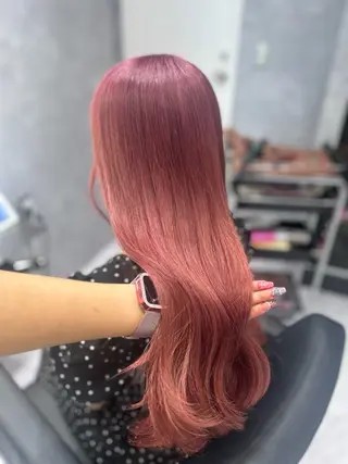 ロング CS made by SHACHU 栄所属・森下 ゆきなのヘアスタイル