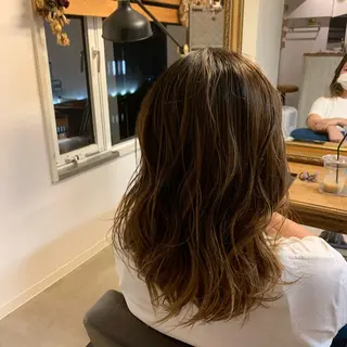 セミロング 土井 貴司のヘアスタイル