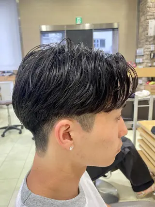 メンズ レイヤー/スパイキー ショート/坂本翔のヘアスタイル