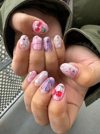 ネイル AOI✩⡱ y2kネイルのネイルデザイン