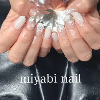 ネイル miyabi nail 桂川駅近くのネイルデザイン