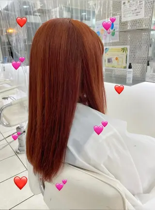 カラー benji所属・Hamatsu Misakiのヘアスタイル