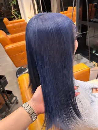 ミディアム 梅田ハイトーン 🎀Rumina🎀のヘアスタイル