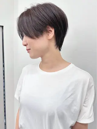 ショート 小顔ボブ/お悩み解決 /ボブパーマ/とういのヘアスタイル