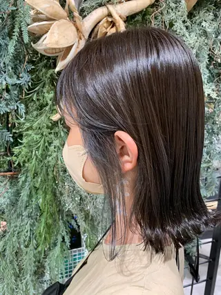 ミディアム 【髪質改善】 優菜のヘアスタイル