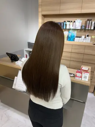 ロング 🌹門奈🌹髪質改善 /透明感カラーのヘアスタイル