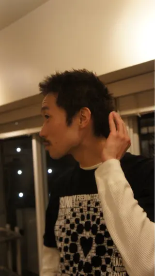 カラー メンズ 藤川 りんとのヘアスタイル