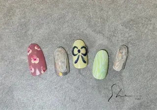 ネイル SHE所属・SHE adusaのネイルデザイン