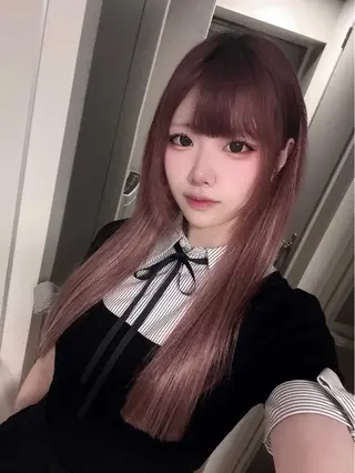 ロング M.O.D shibuya店所属・シールエクステ /まる🐺/渋谷のヘアスタイル