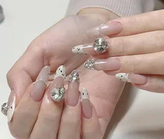 ネイル By moonネイル 🌷ワンホン/韓国風のネイルデザイン