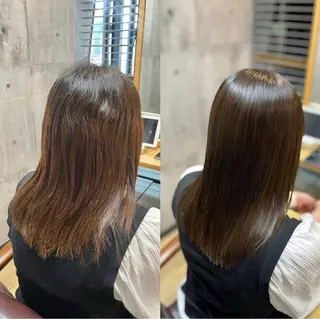 セミロング パーマ 艶髪🌈ムラカミ サキのヘアスタイル