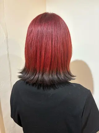 ミディアム カラー COLO✨️ 白川綺香のヘアスタイル