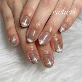 ミディアム ネイル richeri beautyのネイルデザイン