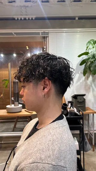 ショート メンズ 🌿ボブ パーマ高橋啓太🌿のヘアスタイル