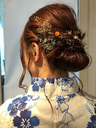 セミロング 女性に人気♪ はやしほのかのヘアスタイル