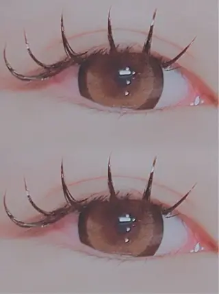 マツエク・マツパ 仲尾 奏音のマツエク・マツパデザイン