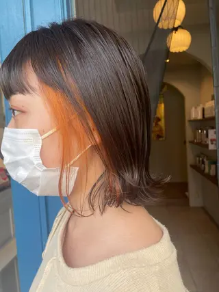 ショート 柳井 瑠菜のヘアスタイル