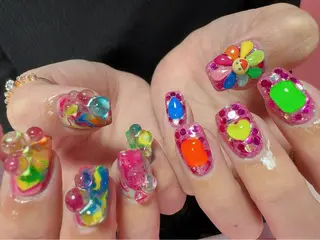 ネイル Nail Atelier IamI所属・アイアムアイ 大村磨衣のネイルデザイン