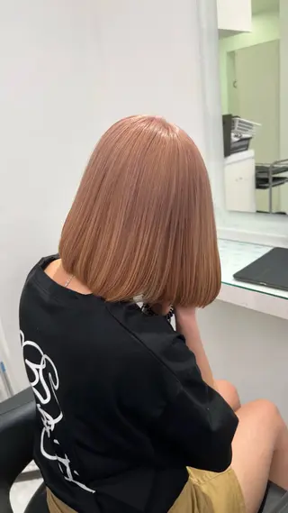 ロング カラー 似合わせハイトーン♡ みつきのヘアスタイル