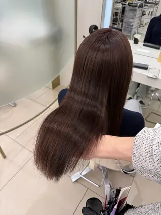 ロング カラー 期間限定リタッチ 完全無料/佐々木夏泉のヘアスタイル