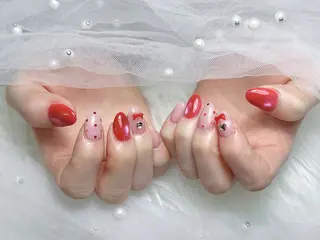 ネイル 【Eclat ｴｸﾗ】nail＆beauty所属・Eclat〔ｴｸﾗ〕 MOEKA𝜗𝜚*のネイルデザイン