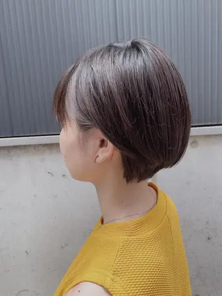 ショート コテ巻きパーマ/韓国 パーマ/佐野のヘアスタイル